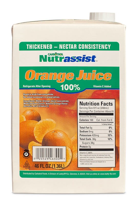 Nutrassist 46oz 100% Orange Juice Nectar