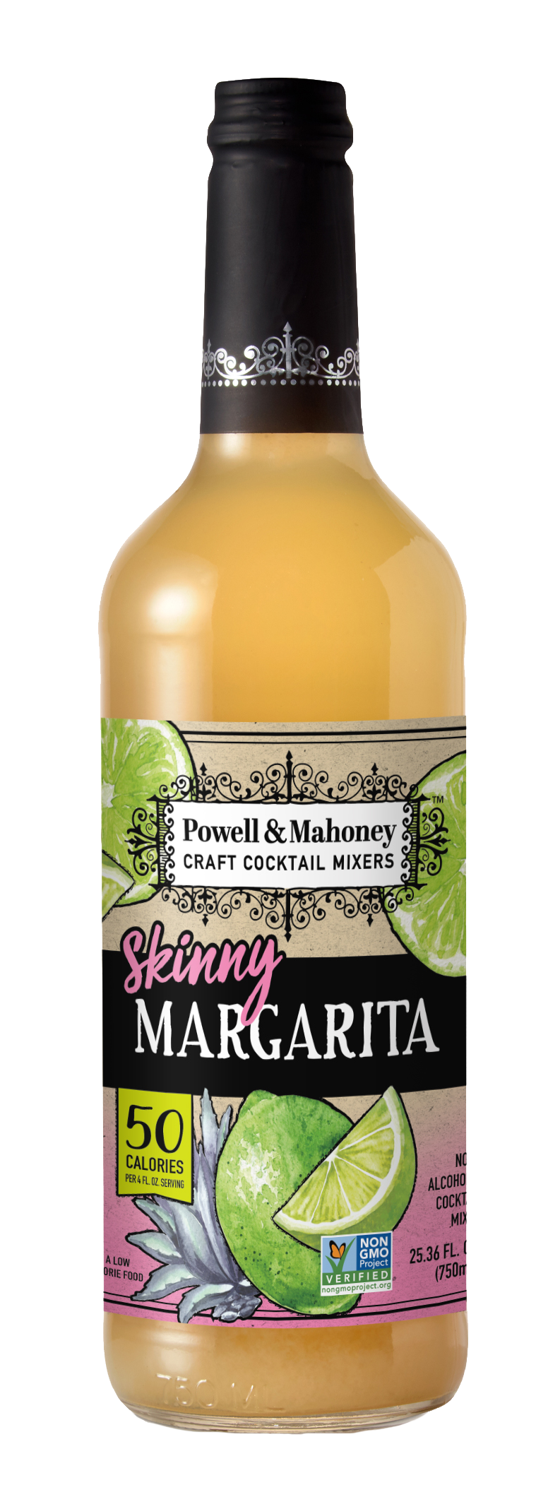 Powell & Mahoney Skinny Margarita Mixer - 750mL Bottle
